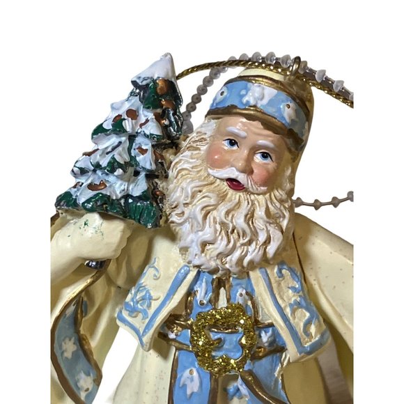 Ashton Drake Thomas Kinkade Frosty Christmas Eve Santa Old World Santas - Picture 2 of 11